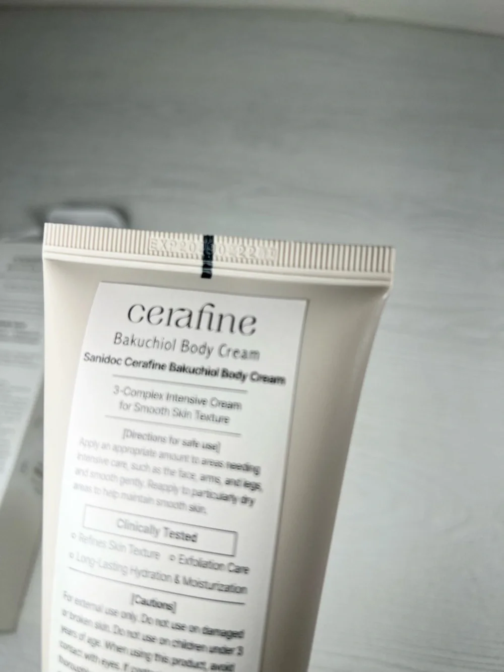 Korean Skincare SANIDOC Cerafine Bakuchiol Body Lotion